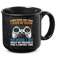 Funny Gamer Nerd Gaming 15oz Campfire Ceramic Mug