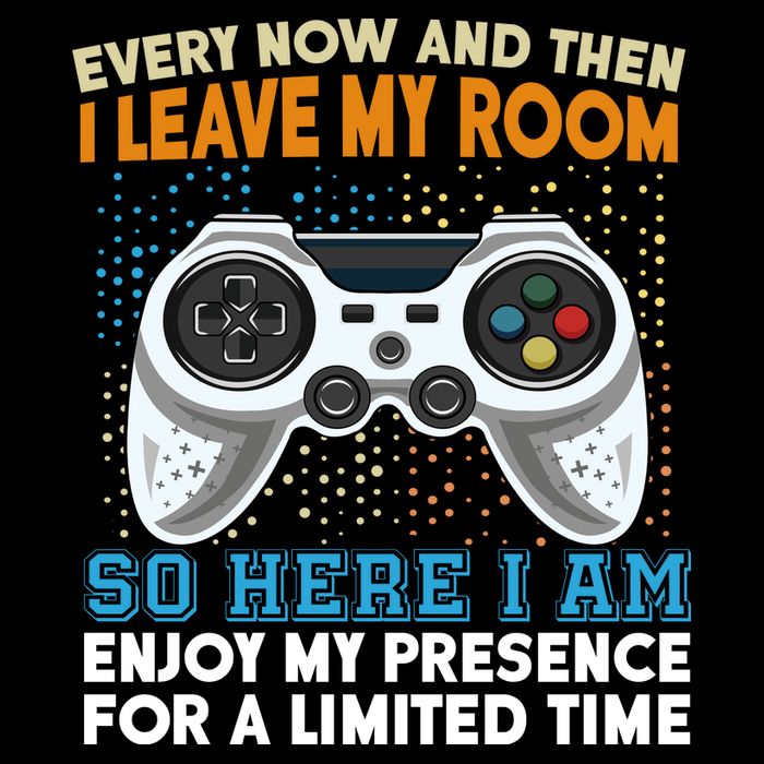 Funny Gamer Nerd Gaming Cropped Pullover Crew
