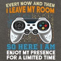 Funny Gamer Nerd Gaming Cotton Canvas Backpack