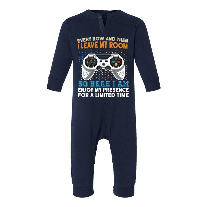 Funny Gamer Nerd Gaming Infant Fleece One Piece