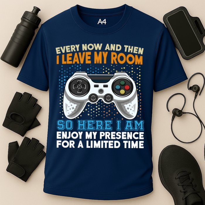 Funny Gamer Nerd Gaming Performance Shirt
