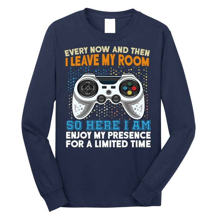 Funny Gamer Nerd Gaming Long Sleeve Shirt