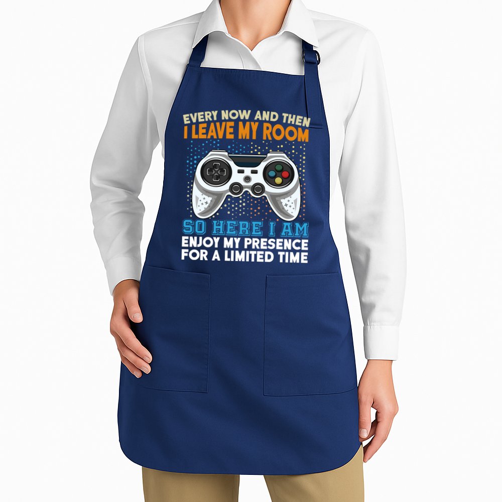 Funny Gamer Nerd Gaming Apron