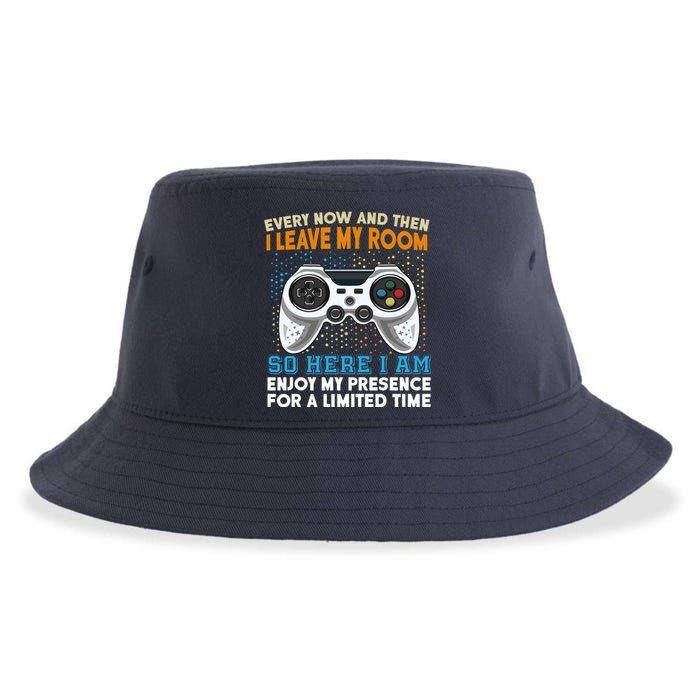 Funny Gamer Nerd Gaming Sustainable Bucket Hat