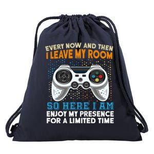 Funny Gamer Nerd Gaming Drawstring Bag