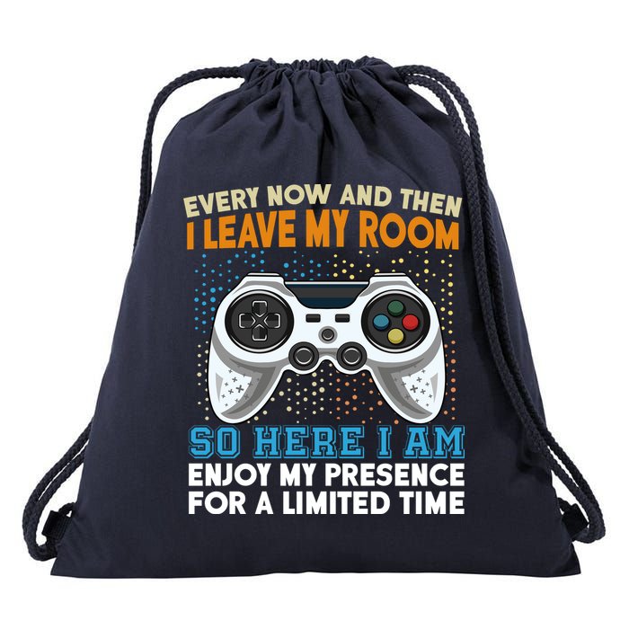 Funny Gamer Nerd Gaming Drawstring Bag