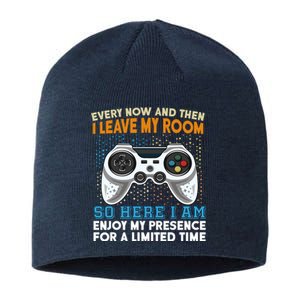 Funny Gamer Nerd Gaming Sustainable Beanie