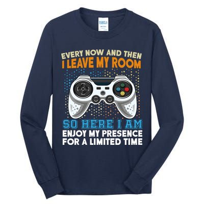 Funny Gamer Nerd Gaming Tall Long Sleeve T-Shirt