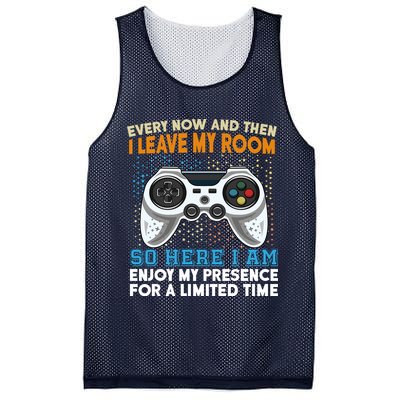 Funny Gamer Nerd Gaming Mesh Reversible Basketball Jersey Tank