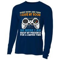 Funny Gamer Nerd Gaming Cooling Performance Long Sleeve Crew