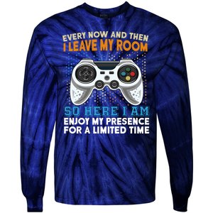 Funny Gamer Nerd Gaming Tie-Dye Long Sleeve Shirt