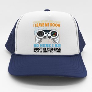 Funny Gamer Nerd Gaming Trucker Hat