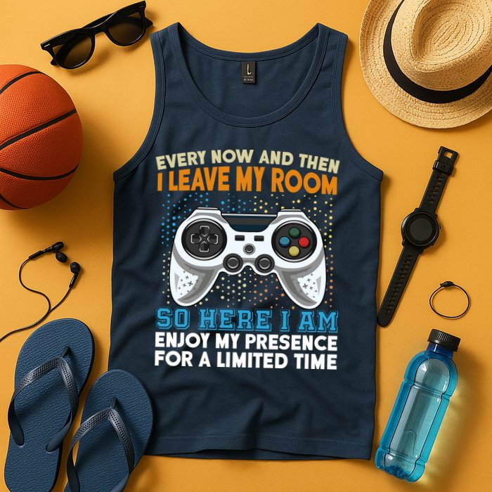 Funny Gamer Nerd Gaming Tank Top