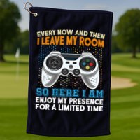 Funny Gamer Nerd Gaming Golf Towel