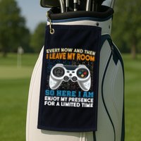 Funny Gamer Nerd Gaming Golf Towel