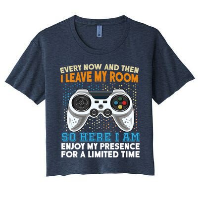Funny Gamer Nerd Gaming Crop Top