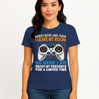 Funny Gamer Nerd Gaming Womens T-Shirt