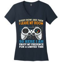 Funny Gamer Nerd Gaming Women's V-Neck T-Shirt