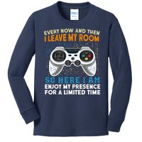 Funny Gamer Nerd Gaming Kids Long Sleeve Shirt