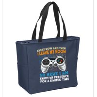 Funny Gamer Nerd Gaming Zip Tote Bag