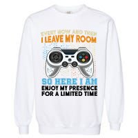 Funny Gamer Nerd Gaming Garment-Dyed Sweatshirt