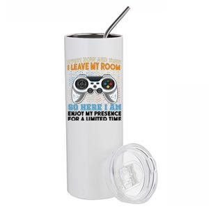 Funny Gamer Nerd Gaming Stainless Steel Tumbler