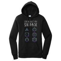 Funny Gamer Nerdy Gamer Check Out Six Pack Women's Pullover Hoodie