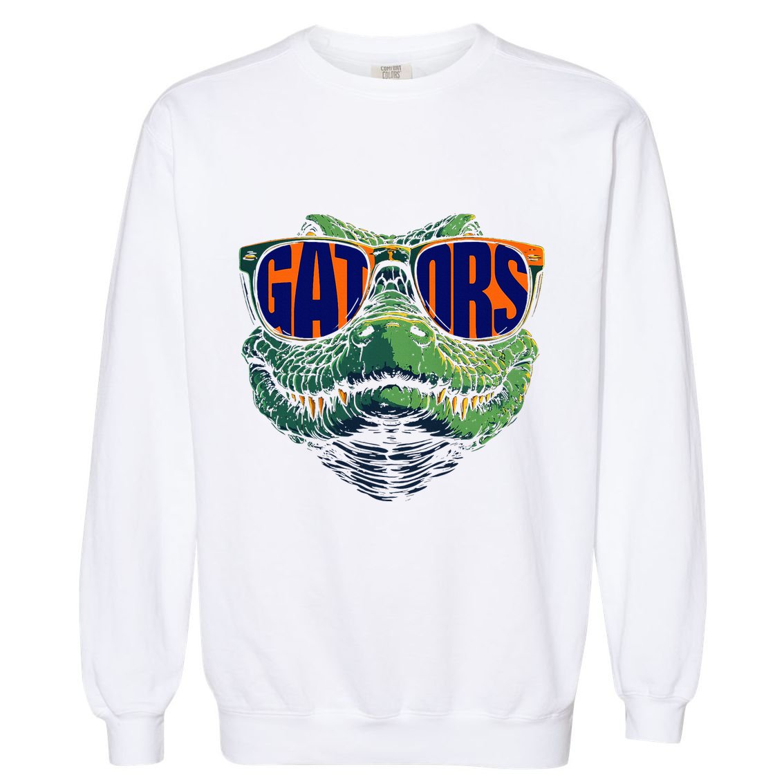 Funny Gators Name Vintage Classic 70s 80s 90s Garment-Dyed Sweatshirt