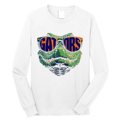 Funny Gators Name Vintage Classic 70s 80s 90s Long Sleeve Shirt