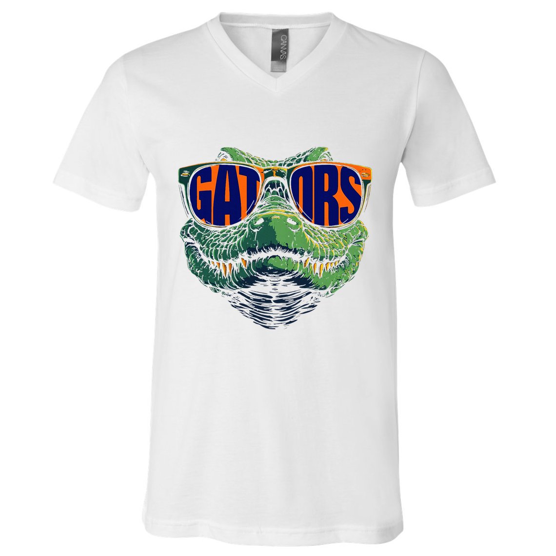 Funny Gators Name Vintage Classic 70s 80s 90s V-Neck T-Shirt