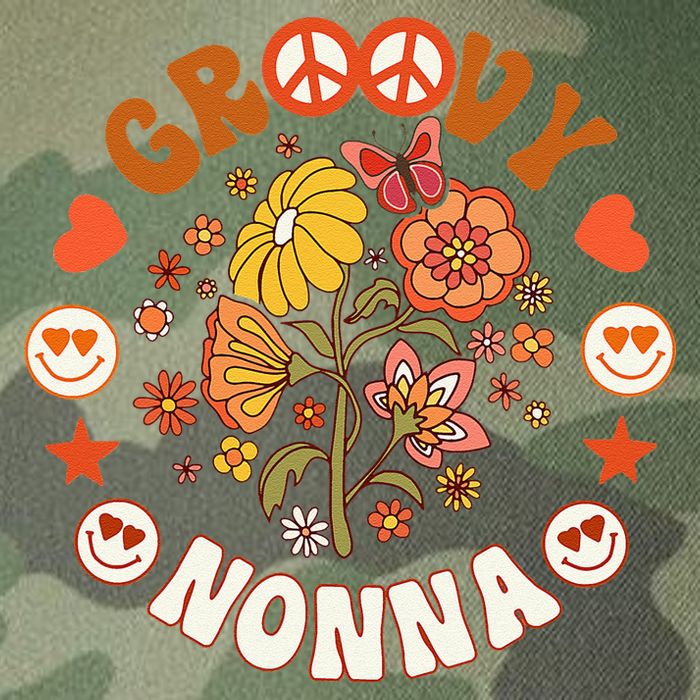 Funny Groovy Nonna Groovy Birthday Matching Birthday Party Legacy Tie Dye Trucker Hat