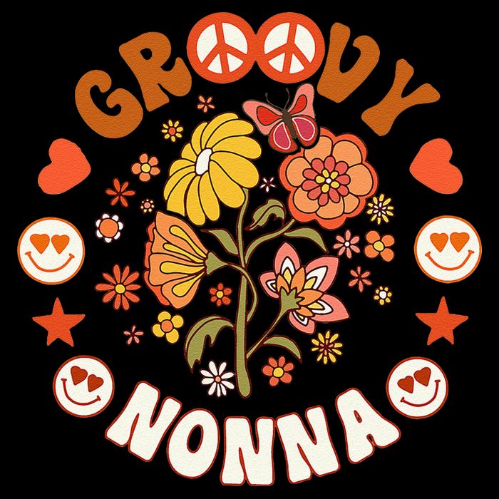 Funny Groovy Nonna Groovy Birthday Matching Birthday Party Mug