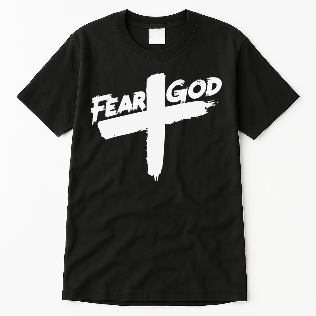 FEAR GOD ON THE CROSS Tall T-Shirt