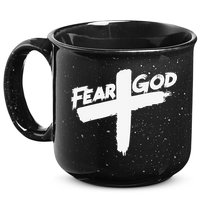 FEAR GOD ON THE CROSS 15oz Campfire Ceramic Mug