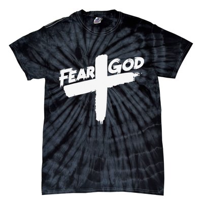 FEAR GOD ON THE CROSS Tie-Dye T-Shirt