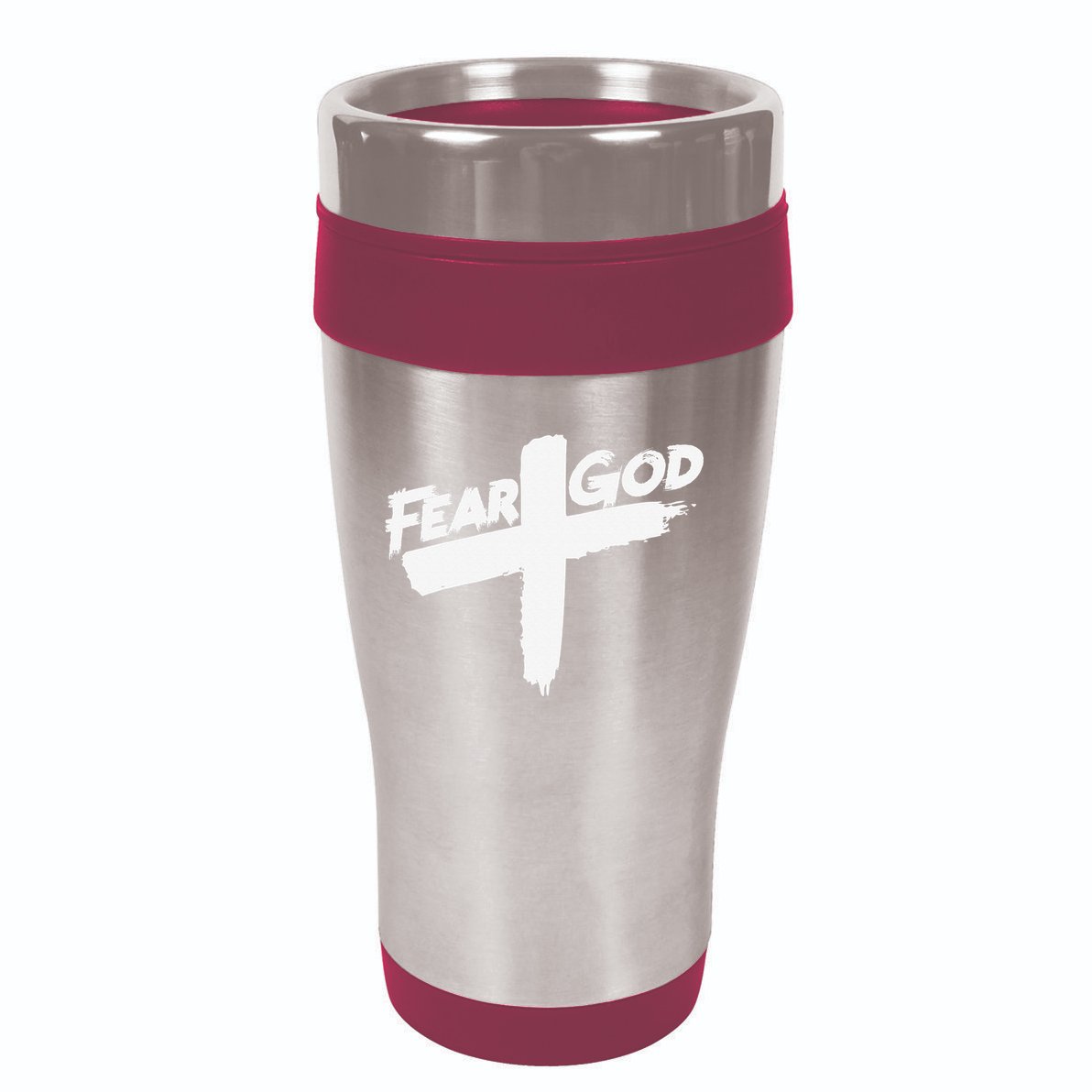 FEAR GOD ON THE CROSS 16oz Travel Tumbler