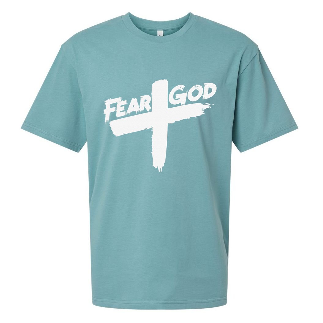 FEAR GOD ON THE CROSS Sueded Cloud Jersey T-Shirt