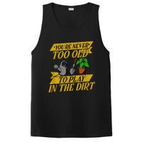 Funny Gardening Old People Flower Gardener PosiCharge Competitor Tank