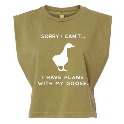 Funny Goose Outfit Geese Poultry Farm Xmas Party Christmas Garment-Dyed Women's Muscle Tee