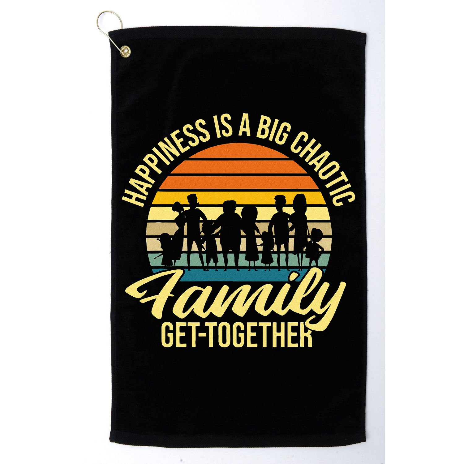 Funny Group Outfit Big Family Reunion Family Party Golf Towel