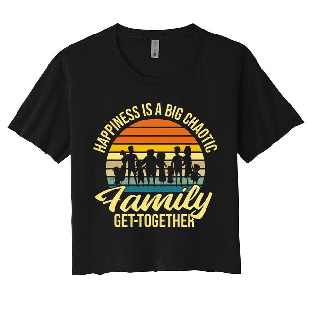 Funny Group Outfit Big Family Reunion Family Party Crop Top