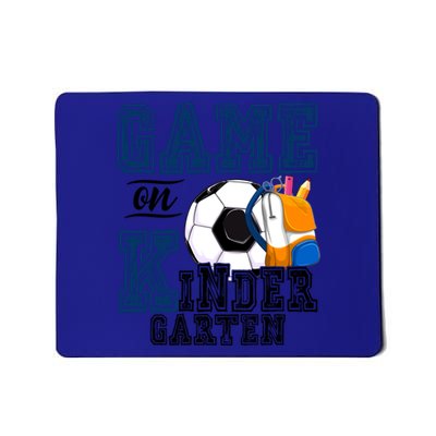 Funny Games On Kindergarten Soccer Lover First Day Of School Gift Mousepad