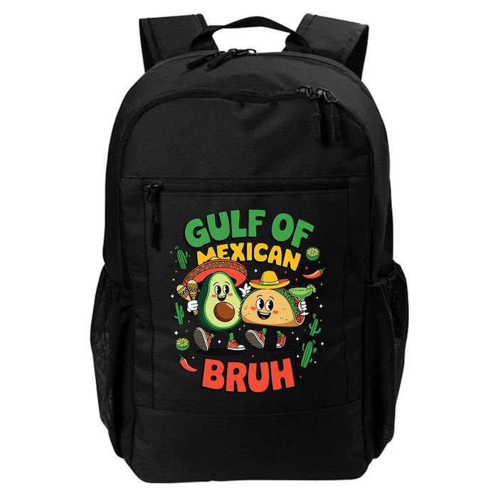Funny Gulf Of Mexican Bruh Avocado Cinco De Mayo Backpack