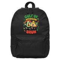 Funny Gulf Of Mexican Bruh Avocado Cinco De Mayo 16 in Basic Backpack