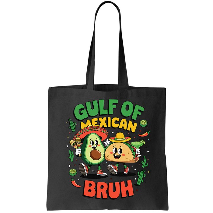 Funny Gulf Of Mexican Bruh Avocado Cinco De Mayo Bag