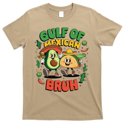 Funny Gulf Of Mexican Bruh Avocado Cinco De Mayo T-Shirt