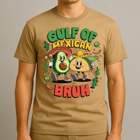 Funny Gulf Of Mexican Bruh Avocado Cinco De Mayo T-Shirt