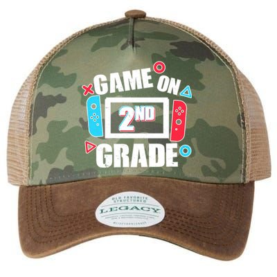 Funny Game On 2nd Second Grade Legacy Tie Dye Trucker Hat