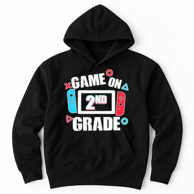 Funny Game On 2nd Second Grade Hoodie
