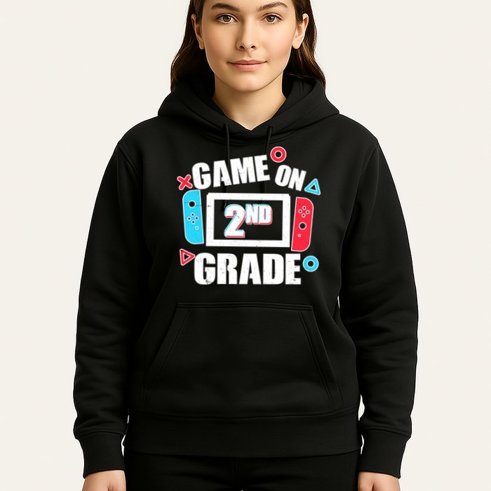 Funny Game On 2nd Second Grade Hoodie